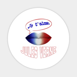 FRENCH KISS JE T'AIME JULES VERNE Magnet